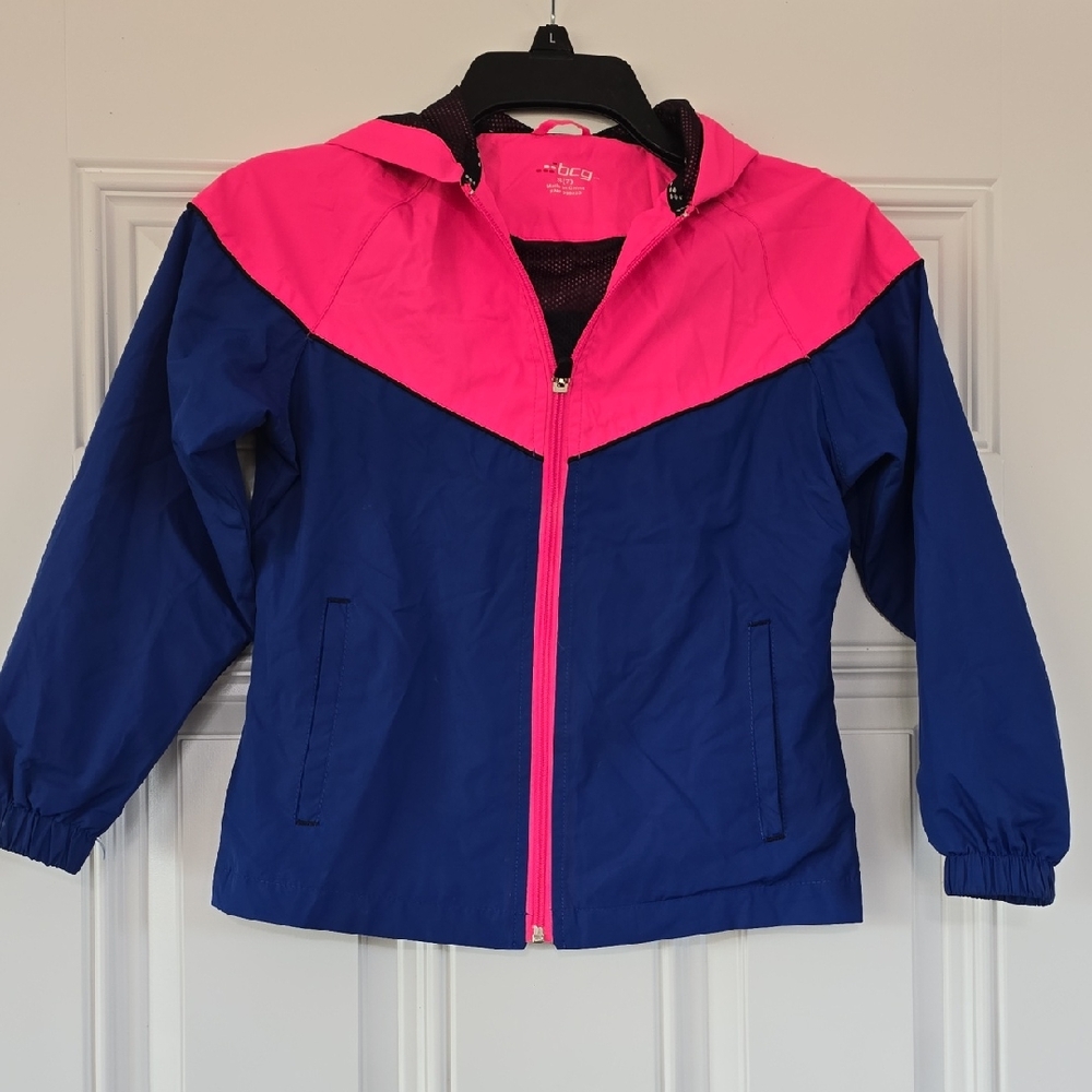 BCG Vintage Kids Raincoat in Pink and Blue